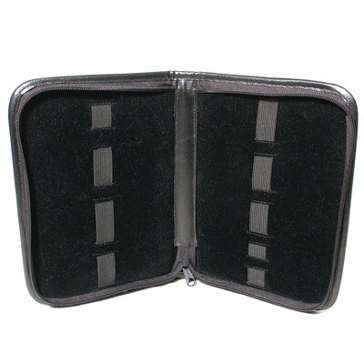 Black Faux Leather 9 Band Plier Pouch JT4931, MPN: JT4931,