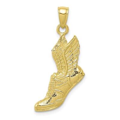 Running Shoe Pendant 10k Gold Polished 10C2661, MPN: 10C2661,