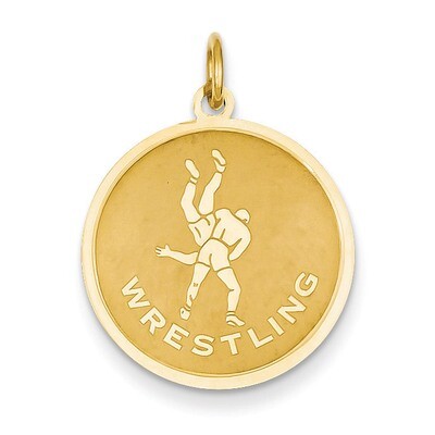 Wrestling Charm 14k Gold C1240, MPN: C1240, 883957897868