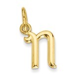 Initial Charm 14k Gold YC1060N, MPN: YC1060N, 883957130255