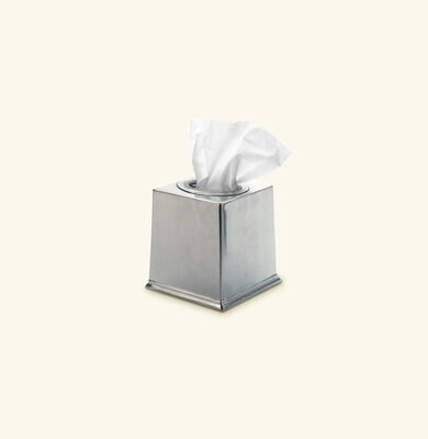 Match Pewter Tissue Box Square 1126, MPN: 1126,
