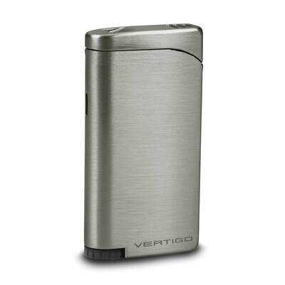 Concorde Double Flame Lighter with Fold Out Punch Nickel GM23343, MPN: GM23343, 894236018577