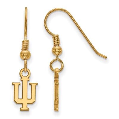 Indiana University x-Small Dangle Earring Wire Gold-plated Silver GP006IU, MPN: GP006IU, 8867749029…