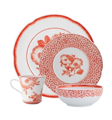 Vista Alegre Coralina 4 Piece Place Setting 21126389, MPN: 21126389, 5601266676906