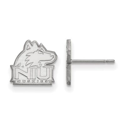 Northern Illinois University x-Small Post Earring 10k White Gold 1W007NIU, MPN: 1W007NIU, 886774775…