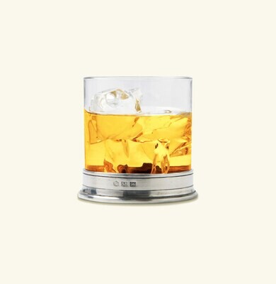Match Pewter Double Old Fashioned Glass Crystal 1195, MPN: 1195,