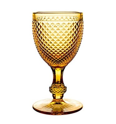 Vista Alegre Bicos Set Of 4 Red Wine Amber 49000063, MPN: 49000063, 5601266873930