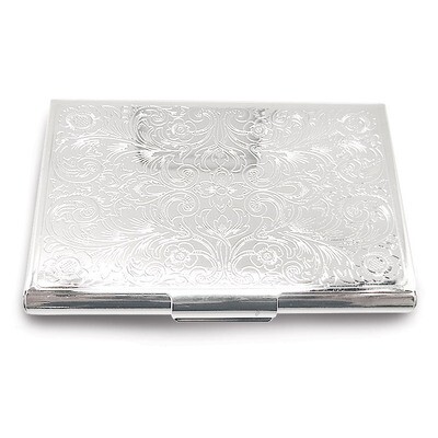 Silver-tone Card Case GM12276, MPN: GM12276, 788089133429