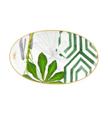 Vista Alegre Amazonia Small Oval Platter 21133543, MPN: 21133543, 5605414015319