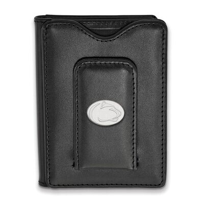 Penn State University Black Leather Wallet Sterling Silver on Leather SS016PSU-W1, MPN: SS016PSU-W1…
