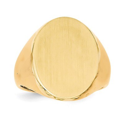 Men&#39;s Signet Ring 14k Gold RS120, MPN: RS120, 883957498621
