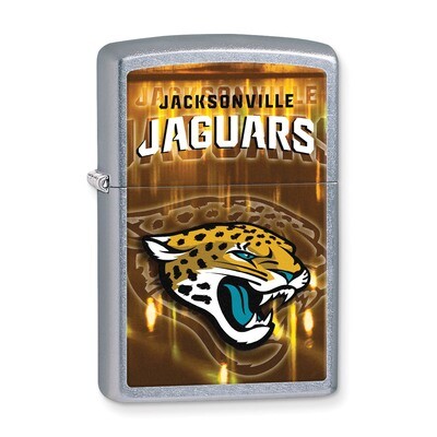 Zippo Jacksonville Jaguars High Polish Chrome Lighter GL6571, MPN: GL6571, 191693108989