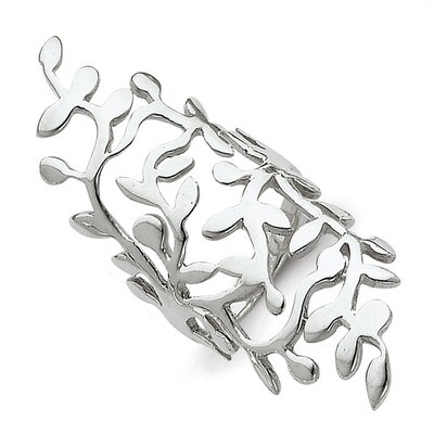 Spring Tree Full Finger Ring Sterling Silver QR1773, MPN: QR1773, 883957183572