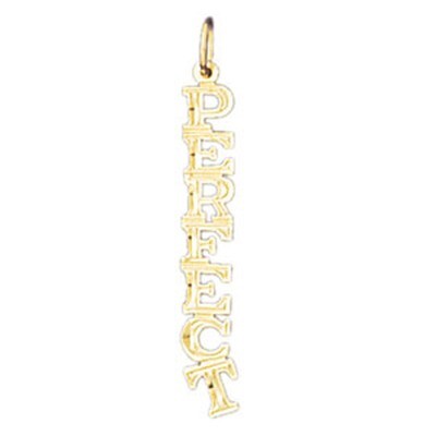Dazzlers Jewelry Perfect Pendant Necklace Charm Bracelet in Yellow, White or Rose Gold 10609, MPN: …