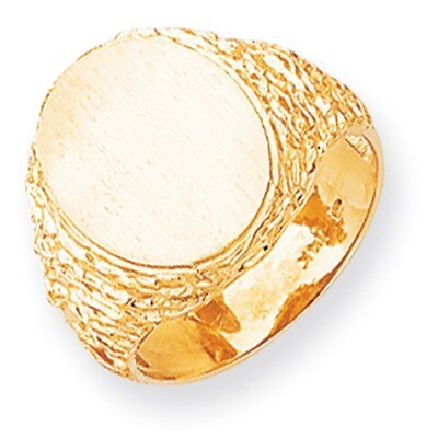 Men&#39;s Signet Ring 14k Gold RS162, MPN: RS162, 883957317328