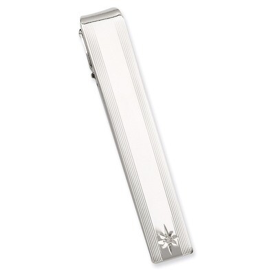 Kelly Waters .01 Ct. Diamond Tie Bar Rhodium-plated GP3854, MPN: GP3854, 886774644417