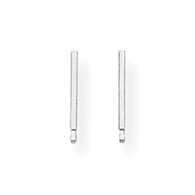 Post Earring Setting Platinum PL690, MPN: PL690,