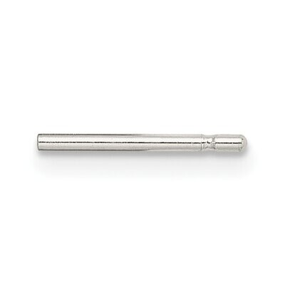 Single Notched .036 x .437 inch Post Sterling Silver SS3082, MPN: SS3082,
