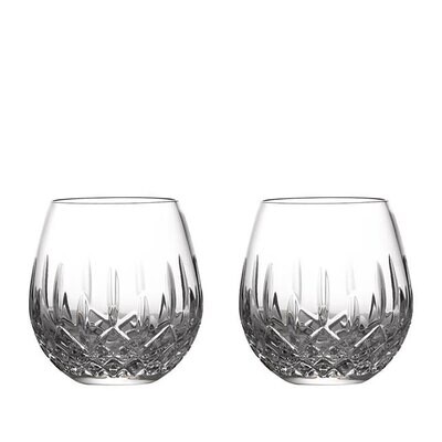 Waterford Lismore Nouveau Stemless Wine Light Red 14 Oz Set of Two 1055547, MPN: 1060609, 701587437…