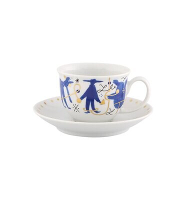 Vista Alegre Folkifunki Coffee Cup C Saucer 21127788, MPN: 21127788, 5601266911366