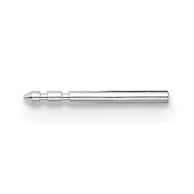 Guardian Post Earring Mounting 14k White Gold WG663, MPN: WG663,