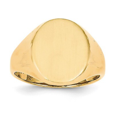 Men&#39;s Signet Ring 14k Gold RS131, MPN: RS131, 883957410340