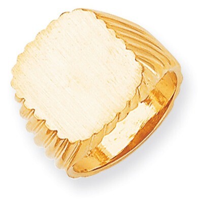 Men&#39;s Signet Ring 14k Gold RS326, MPN: RS326, 883957410616