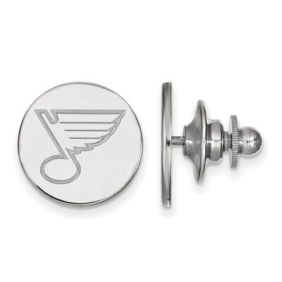 Saint Louis Blues Lapel Pin 14k White Gold 4W009BLE, MPN: 4W009BLE, 886774737041