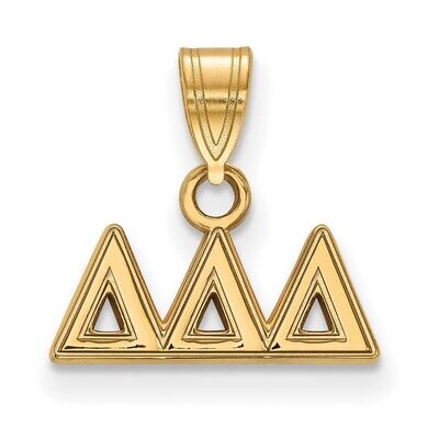 Delta Delta Delta Small Pendant Gold-plated Silver GP002DDD, MPN: GP002DDD, 886774892405