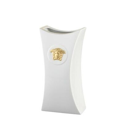 Versace Gorgona Vase Porcelain 9 1/2 inch, MPN: 14099-102845-26024, 790955262089