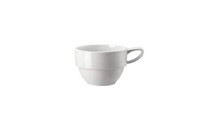 Rosenthal Mesh White Coffee Cup Tall Stacking, MPN: 11770-800001-16747, 790955064256