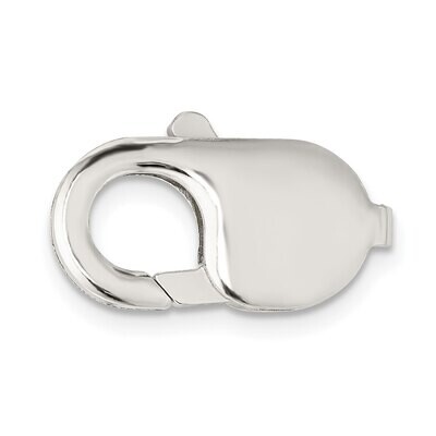 Standard Weight 18.3 x 9.1mm Lobster Clasp Sterling Silver SS3373, MPN: SS3373,
