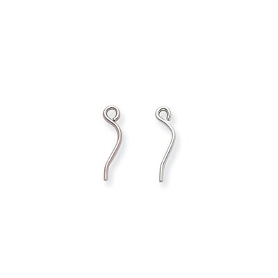 11mm Curved Replacement Wire Component 14k White Gold WG2720, MPN: WG2720,