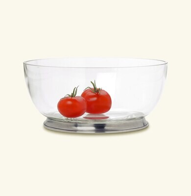 Match Pewter Round Crystal Bowl X-Large 1262, MPN: 1262,