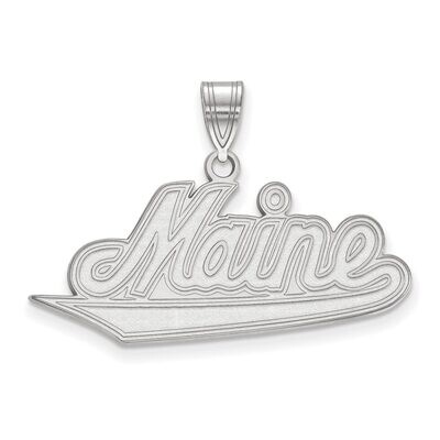 University of Maine Large Pendant 14k White Gold 4W002UME, MPN: 4W002UME, 886774827780