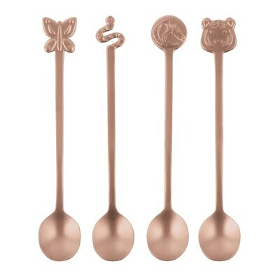 Sambonet Party Fashion Party Spoons 4 Piece Giftboxed 52649R41, MPN: 52649R41, 790955000000