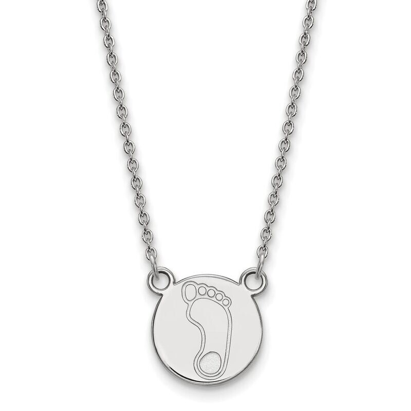 University of North Carolina Small Pendant with Chain Necklace Sterling Silver SS049UNC-18, MPN: SS…