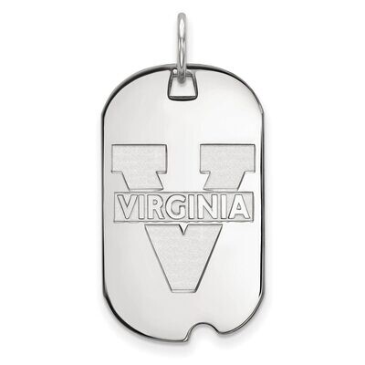 University of Virginia Small Dog Tag Sterling Silver SS027UVA, MPN: SS027UVA, 886774718330