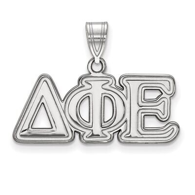 Delta Phi Epsilon Medium Pendant Sterling Silver SS003DPH, MPN: SS003DPH, 886774598833
