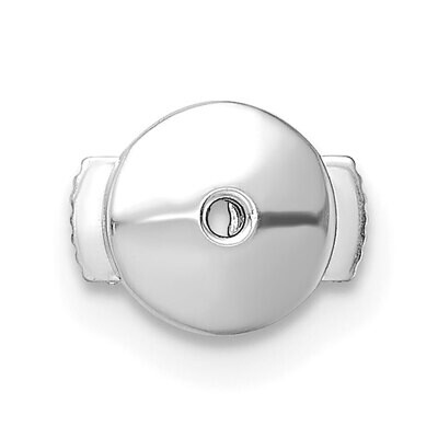Small Guardian Straight Trigger Earring Mounting 14k White Gold WG664, MPN: WG664,