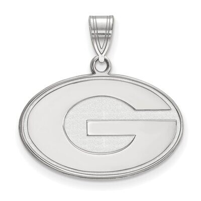 University of Georgia Medium Pendant 14k White Gold 4W003UGA, MPN: 4W003UGA, 886774829487