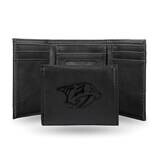 NHL Nashville Predators Black Faux Leather Trifold Wallet GC7840, MPN: GC7840, 767345901613