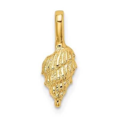 Mini Conch Shell Charm 14k Gold K7934, MPN: K7934, 637218047543