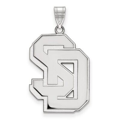 University of South Dakota Extra Large Pendant Sterling Silver SS009USD, MPN: SS009USD, 886774716640