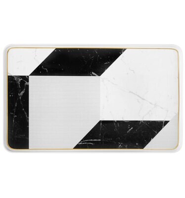 Vista Alegre Carrara Large Rectangular Platter, MPN: 21124418,