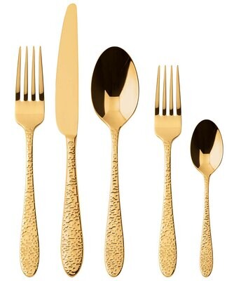 Sambonet Portofino Gold 5 Piece Place Setting S.H. 52704G93, MPN: 52704G93, 790955137035