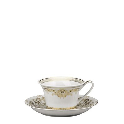 Versace Medusa Gala Tea Cup and Saucer 6 1/4 Inch 7 oz., MPN: 19325-403635-14640, 790955943186