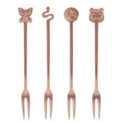 Sambonet Party Fashion Party Forks 4 Piece Giftboxed 52649R51, MPN: 52649R51, 790955000000
