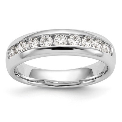 9-Stone Diamond Channel Band 14k White Gold RM3314B-071-WAA, MPN: RM3314B-071-WAA, RM3314B-071-WAA_…