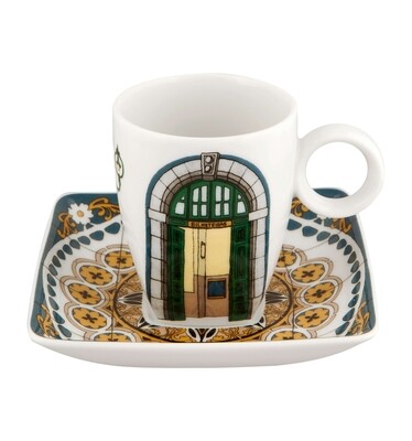Vista Alegre Alma De Porto Coffee Cup &amp; Saucer Sao Bento, MPN: 21114198,